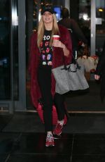 NADIYA BYCHKOVA Leaves Her Hotel in London 12/01/2018