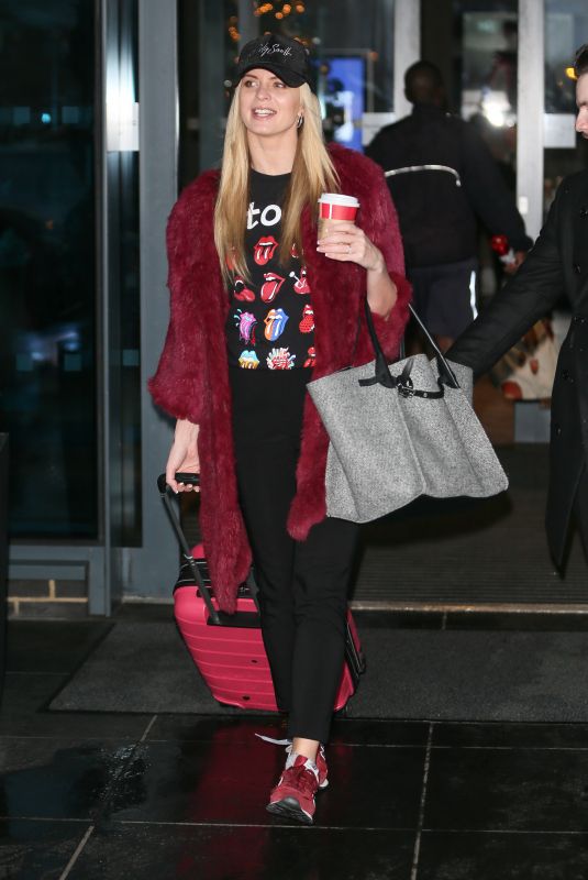 NADIYA BYCHKOVA Leaves Her Hotel in London 12/01/2018