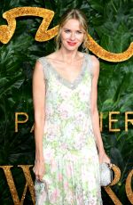 NAOMI WATTS at British Fashion Awards in London 12/10/2018