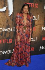 NAOMIE HARRIS at Mowgli Premiere in Los Angeles 11/28/2018