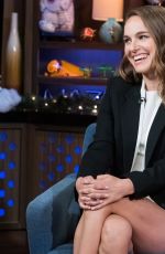 NATALIE PORTMAN and LESLIE MAN at Watch What Happens Live 12/18/2018