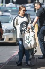 NATALIE PORTMAN Arrives at Airport in Melbourne 12/02/2018