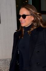 NATALIE PORTMAN Arrives at Tonight Show Starring Jimmy Fallon 12/12/2018