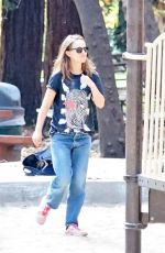 NATALIE PORTMAN at a Park in Los Angeles 12/20/2018