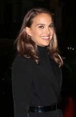 NATALIE PORTMAN Night Out in New York 12/13/2018
