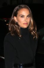 NATALIE PORTMAN Night Out in New York 12/13/2018