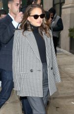 NATALIE PORTMAN Out in New York 12/13/2018