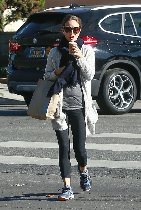 NATALIE PORTMAN Out Shopping in Los Angeles 12/28/2018
