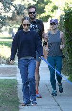 NATALIE PORTMAN Out with Her Dog in Los Angeles 12/29/2018