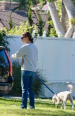 NATALIE PORTMAN Out with Her Dog in Los Feliz 12/27/2018