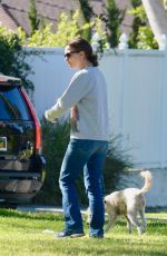 NATALIE PORTMAN Out with Her Dog in Los Feliz 12/27/2018
