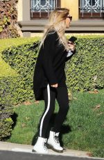 NAYA RIVERA Out and About in Los Angeles 12/28/2018
