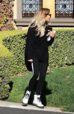 NAYA RIVERA Out and About in Los Angeles 12/28/2018