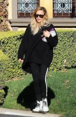 NAYA RIVERA Out and About in Los Angeles 12/28/2018