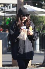 NAYA RIVERA Out for Coffee Run in Los Feliz 12/09/2018