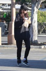 NAYA RIVERA Out for Coffee Run in Los Feliz 12/09/2018
