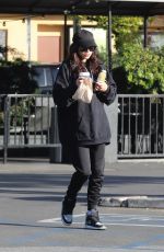 NAYA RIVERA Out for Coffee Run in Los Feliz 12/09/2018