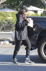 NAYA RIVERA Out for Coffee Run in Los Feliz 12/09/2018