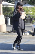 NAYA RIVERA Out for Coffee Run in Los Feliz 12/09/2018