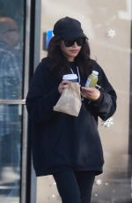 NAYA RIVERA Out for Coffee Run in Los Feliz 12/09/2018