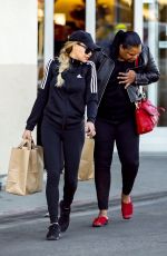 NAYA RIVERA Shopping at Albertson