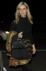 NICKY HILTON Arrives at Mick Jagger