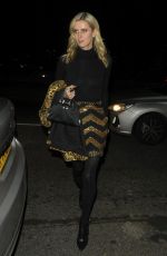 NICKY HILTON Arrives at Mick Jagger
