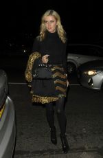 NICKY HILTON Arrives at Mick Jagger