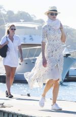 NICOLE KIDMAN Arrives at a Yacht in Sydney 12/28/2018