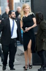 NICOLE KIDMAN Arrives at Jimmy Kimmel Live in Los Angeles 12/11/2018