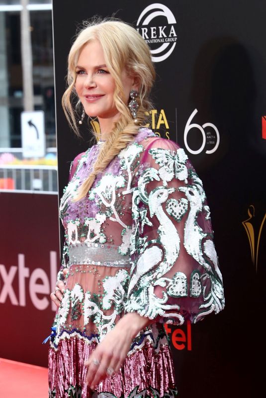 NICOLE KIDMAN at Aacta Awards Presented by Foxtel in Sydney 12/05/2018