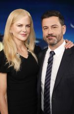 NICOLE KIDMAN at Jimmy Kimmel Live 12/11/2018