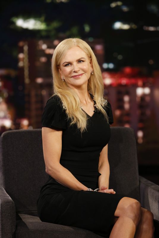 NICOLE KIDMAN at Jimmy Kimmel Live 12/11/2018