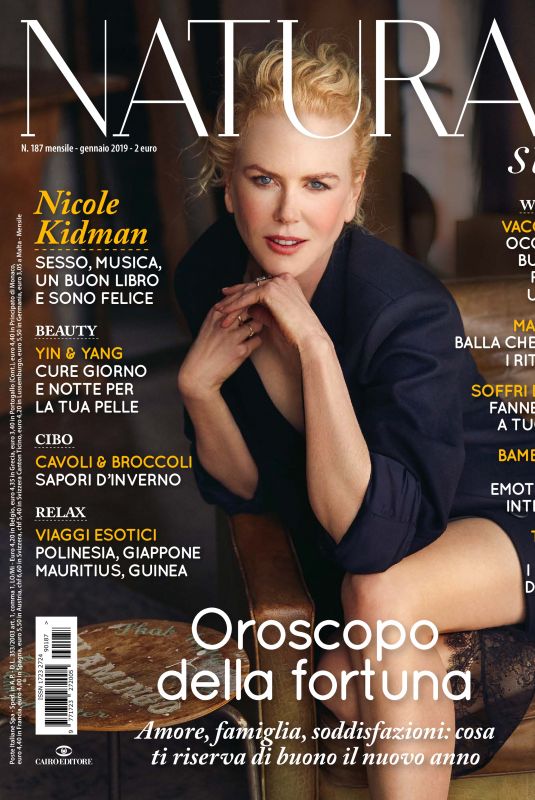 NICOLE KIDMAN in Natural Style Magazine, January 2019