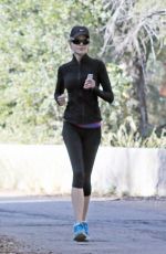 NICOLE KIDMAN Out Jogging in Los Angeles 12/12/2018