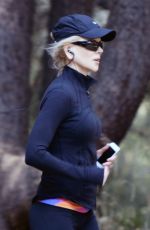 NICOLE KIDMAN Out Jogging in Los Angeles 12/12/2018