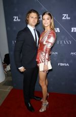 NINA AGDAL at Footwear News Achievement Awards in New York 12/04/2018