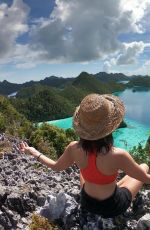 NINA DOBREV in Bikini on Vacation in Indonesia, December 2018 Instagram Pictures