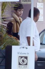 NOAH CYRUS Leaves a Restaurant in Los Angeles 12/19/2018