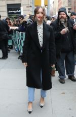 OLIVIA COOKE Arrives at AOL Build in New York 12/12/2018