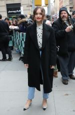 OLIVIA COOKE Arrives at AOL Build in New York 12/12/2018