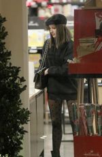 OLIVIA CULPO Out fpr Christmas Shopping in Los Angeles 12/16/2018