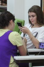 OLIVIA JADE at a Nails Salon in Beverly Hills 12/26/2018
