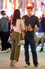OLIVIA MUNN and Tucker Roberts Out in Beverly Hills 12/15/2018