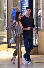 OLIVIA MUNN and Tucker Roberts Out in Beverly Hills 12/15/2018