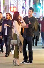 OLIVIA MUNN and Tucker Roberts Out in Beverly Hills 12/15/2018
