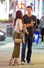 OLIVIA MUNN and Tucker Roberts Out in Beverly Hills 12/15/2018