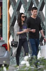 OLIVIA MUNN and Tucker Roberts Out Shopping in Beverly Hills 12/16/2018