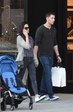 OLIVIA MUNN and Tucker Roberts Out Shopping in Beverly Hills 12/16/2018