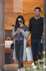 OLIVIA MUNN and Tucker Roberts Out Shopping in Beverly Hills 12/16/2018